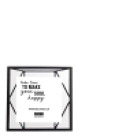 Fotolijst zwart 10 x 10 cm